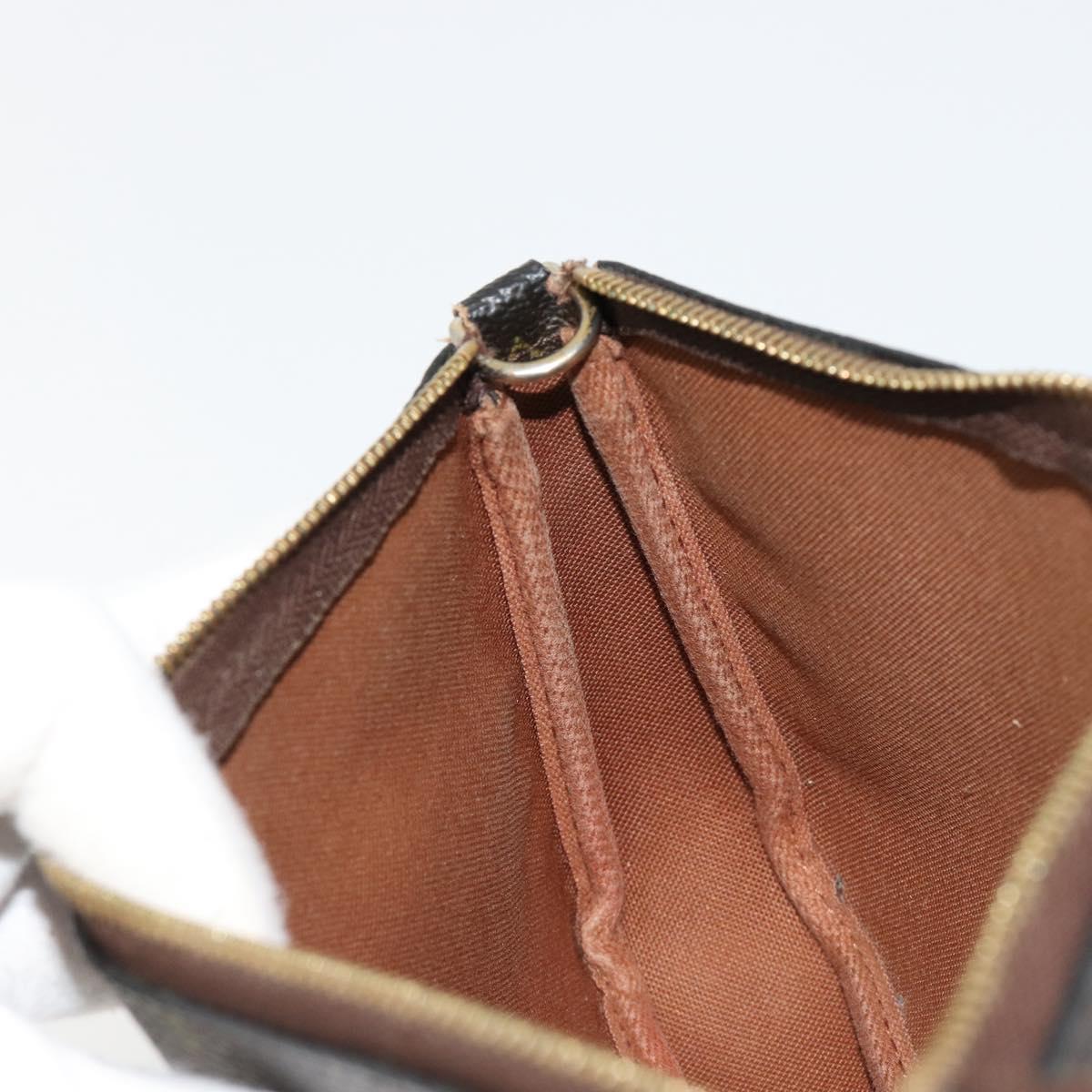 LOUIS VUITTON Monogram Pochette Accessoires Pouch M51980 LV Auth bs35461