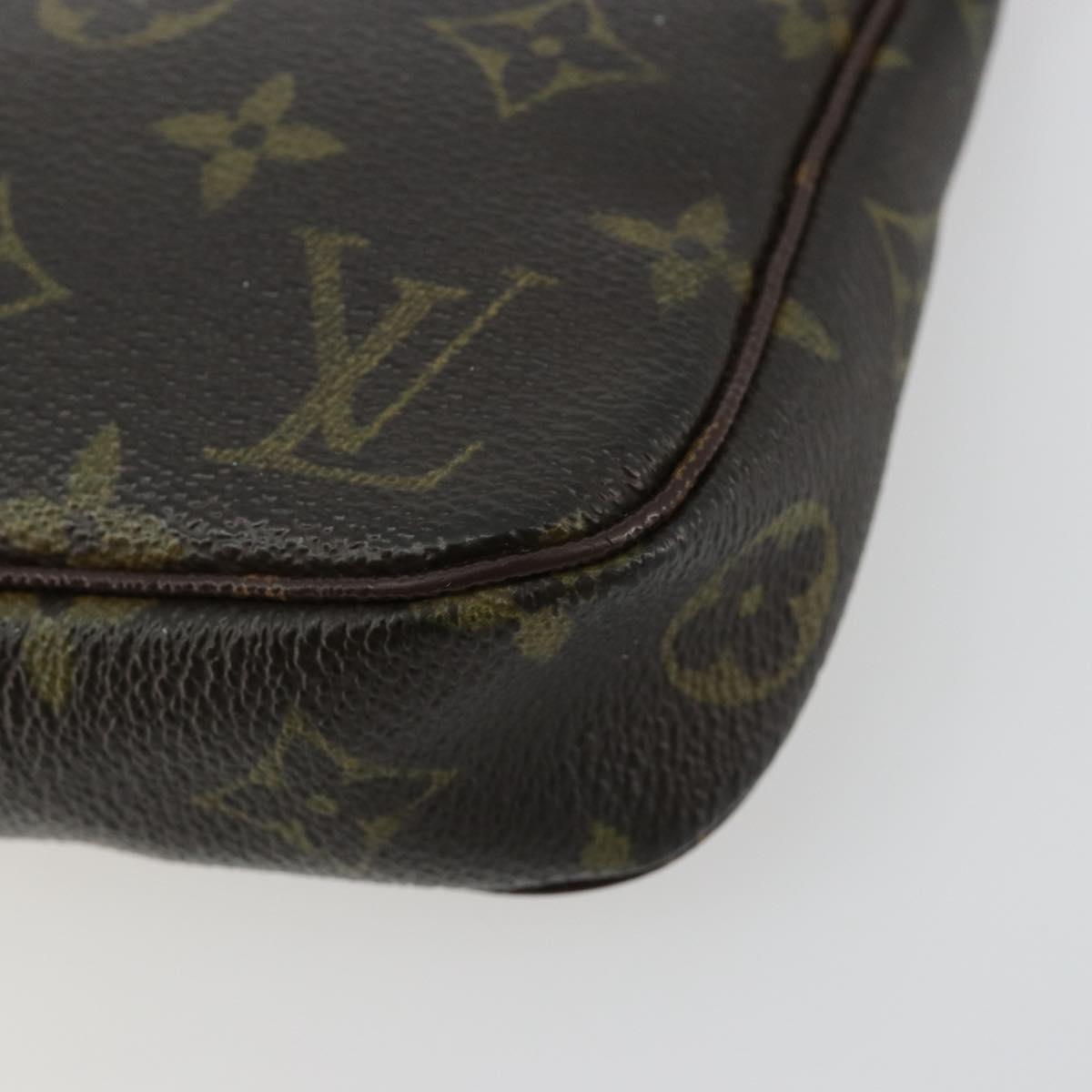 LOUIS VUITTON Monogram Pochette Accessoires Pouch M51980 LV Auth bs35461