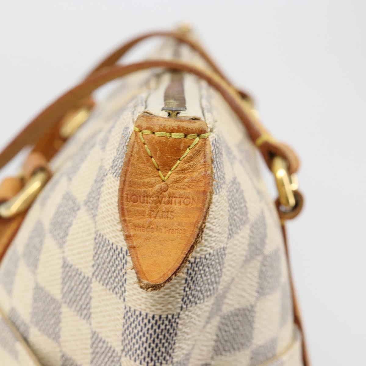 LOUIS VUITTON Damier Azur Totally PM Tote Bag N41280 LV Auth bs35467