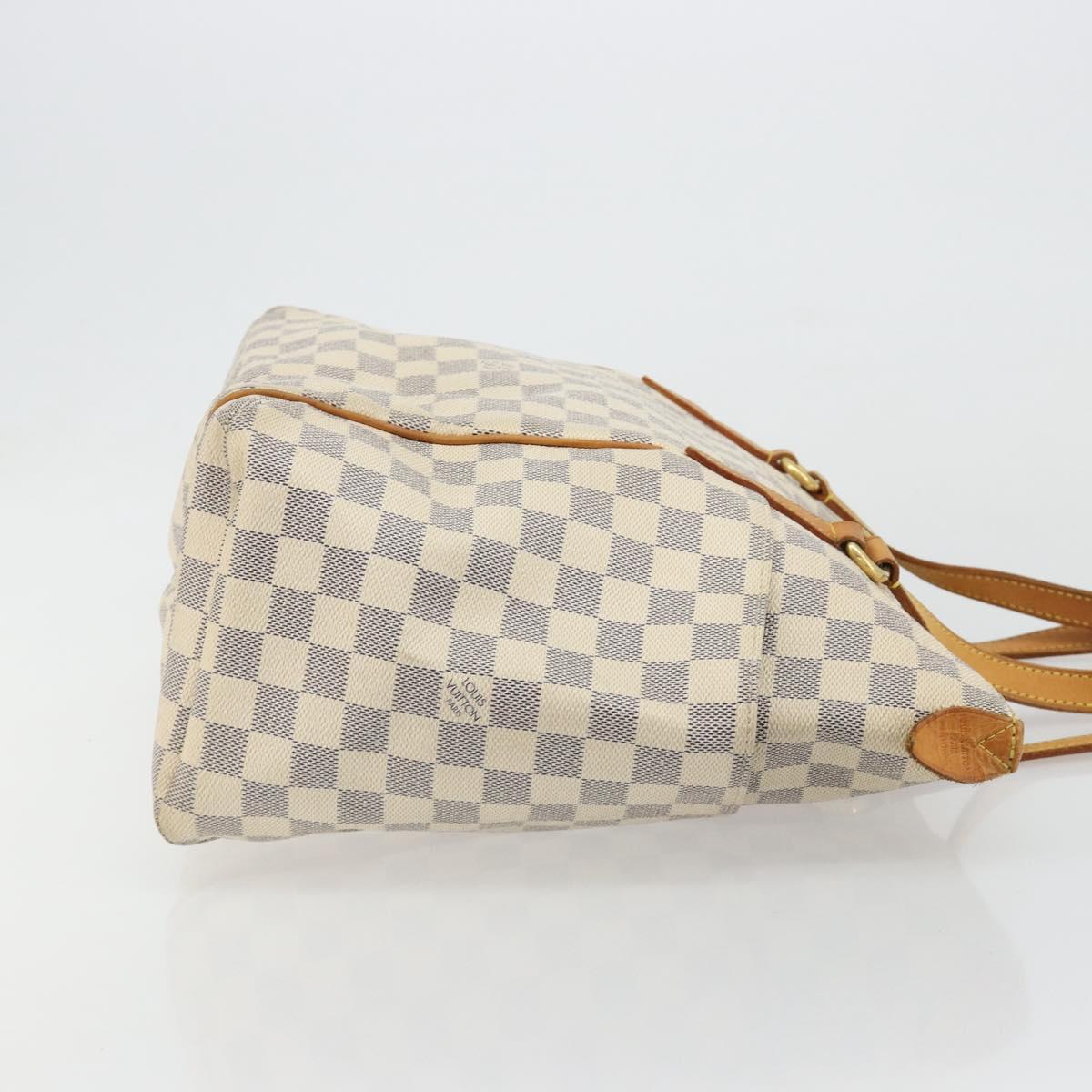 LOUIS VUITTON Damier Azur Totally PM Tote Bag N41280 LV Auth bs35467