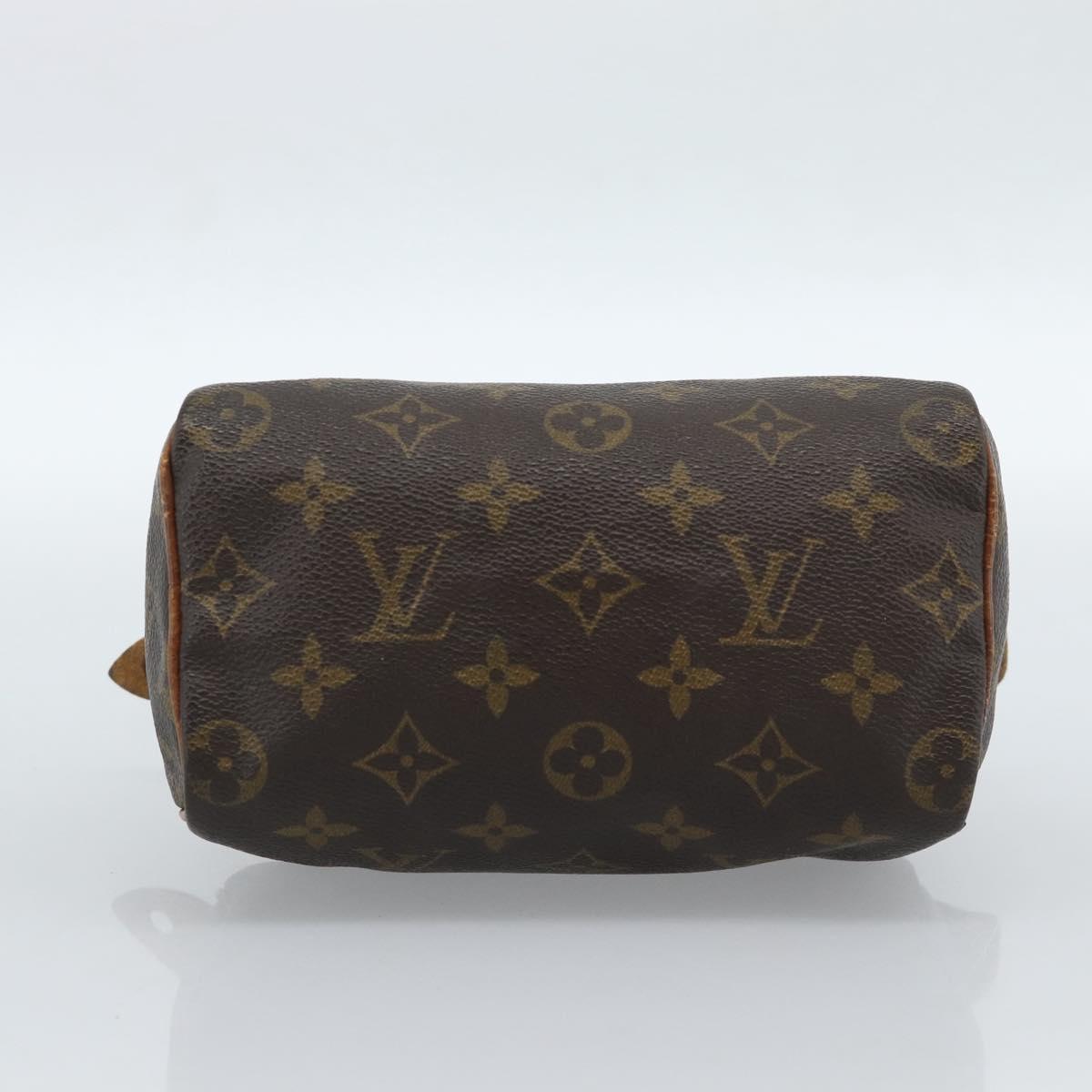LOUIS VUITTON Monogram Mini Speedy Bandouliere Japon 88 Bag M99014 Auth bs35472