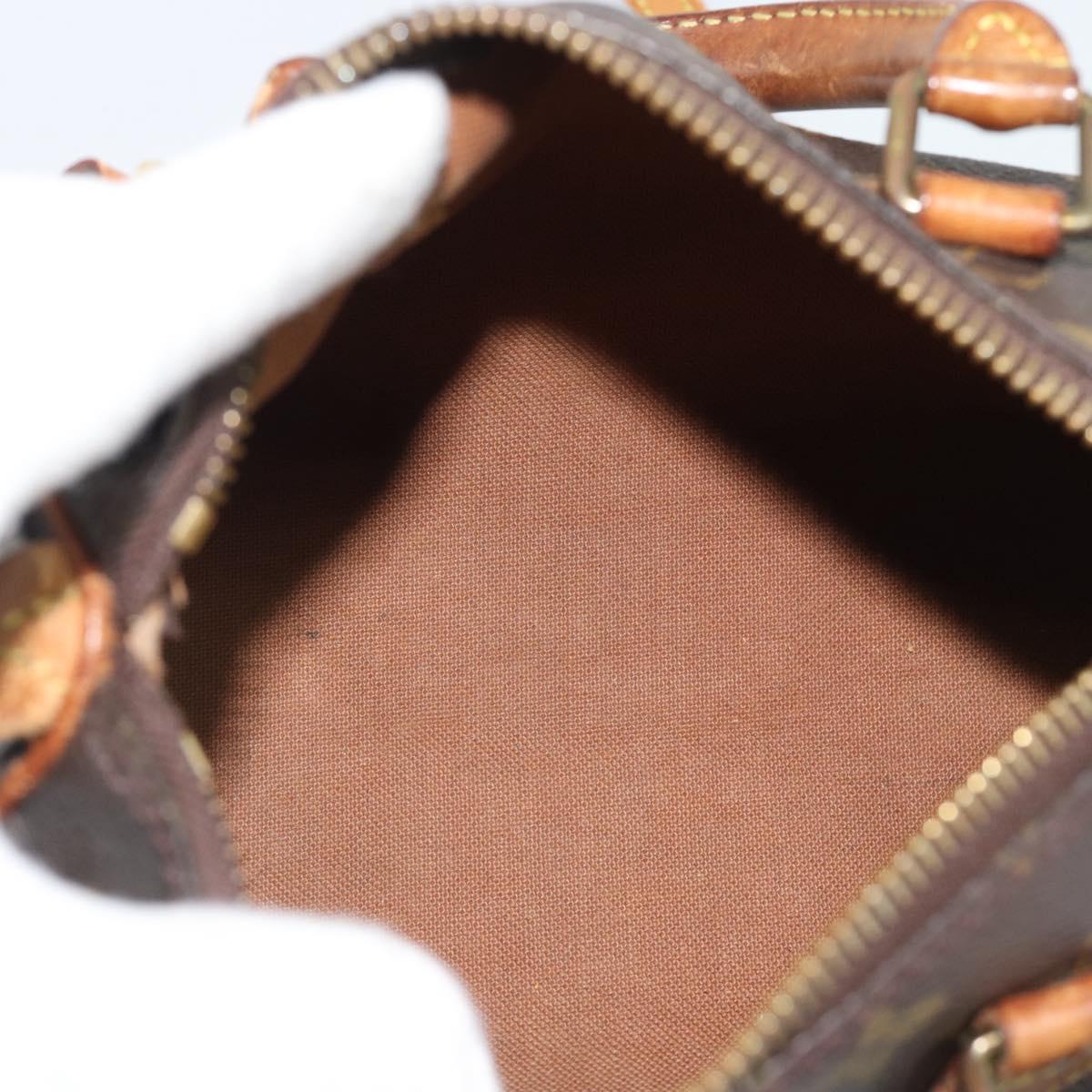 LOUIS VUITTON Monogram Mini Speedy Bandouliere Japon 88 Bag M99014 Auth bs35472