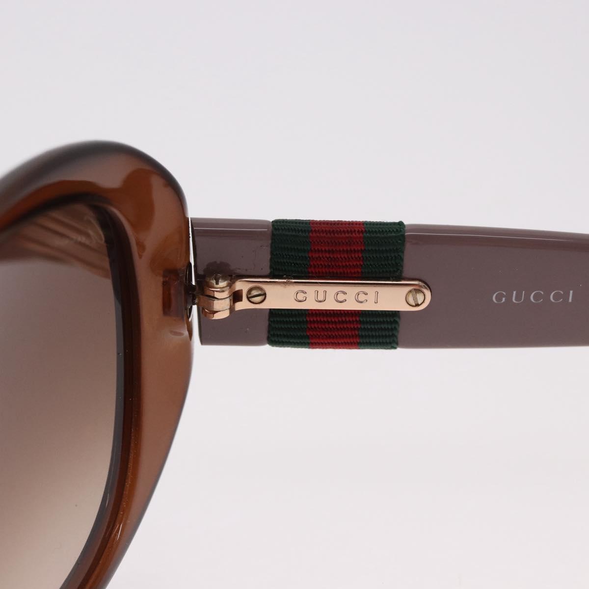 GUCCI Sunglasses plastic Black Auth bs35477
