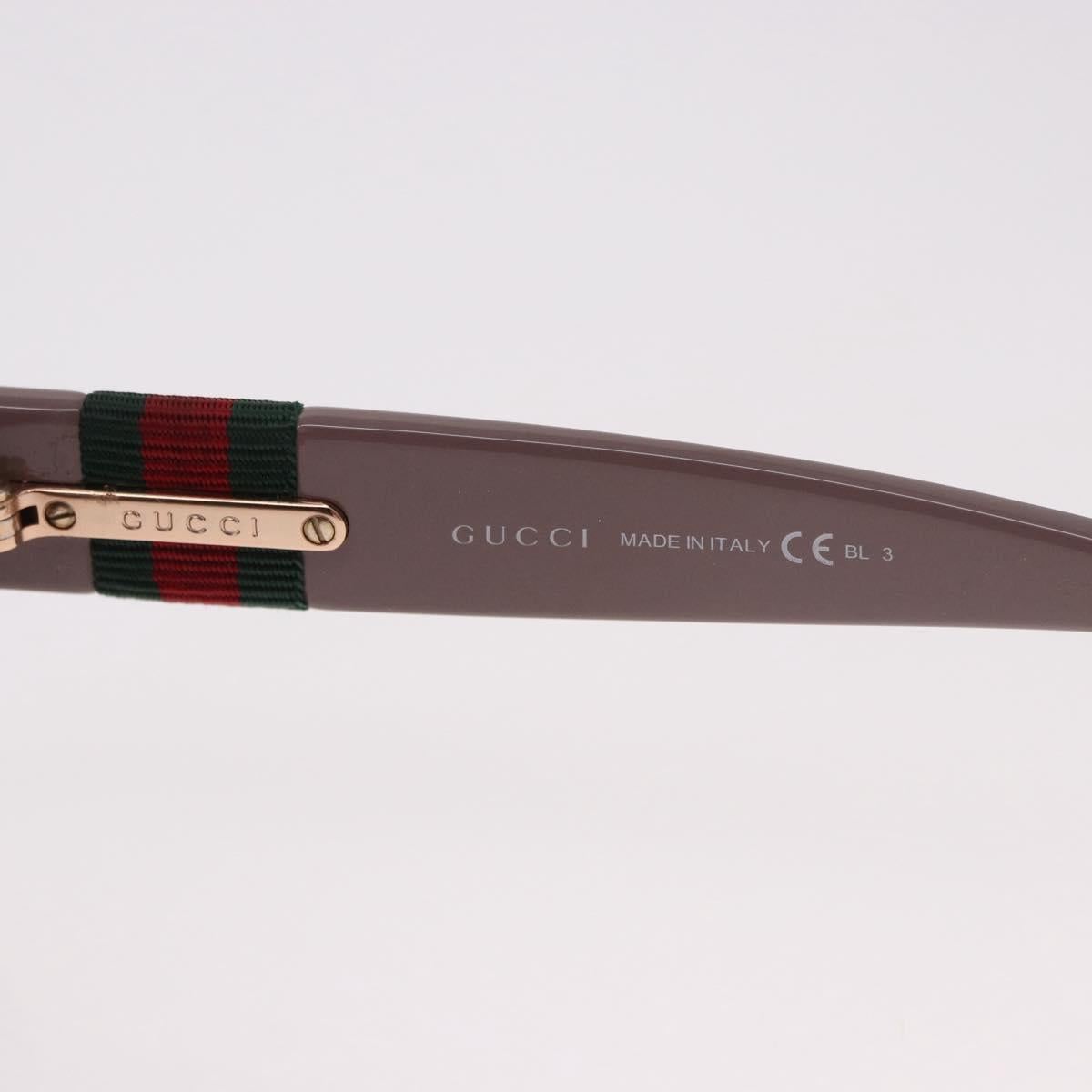 GUCCI Sunglasses plastic Black Auth bs35477