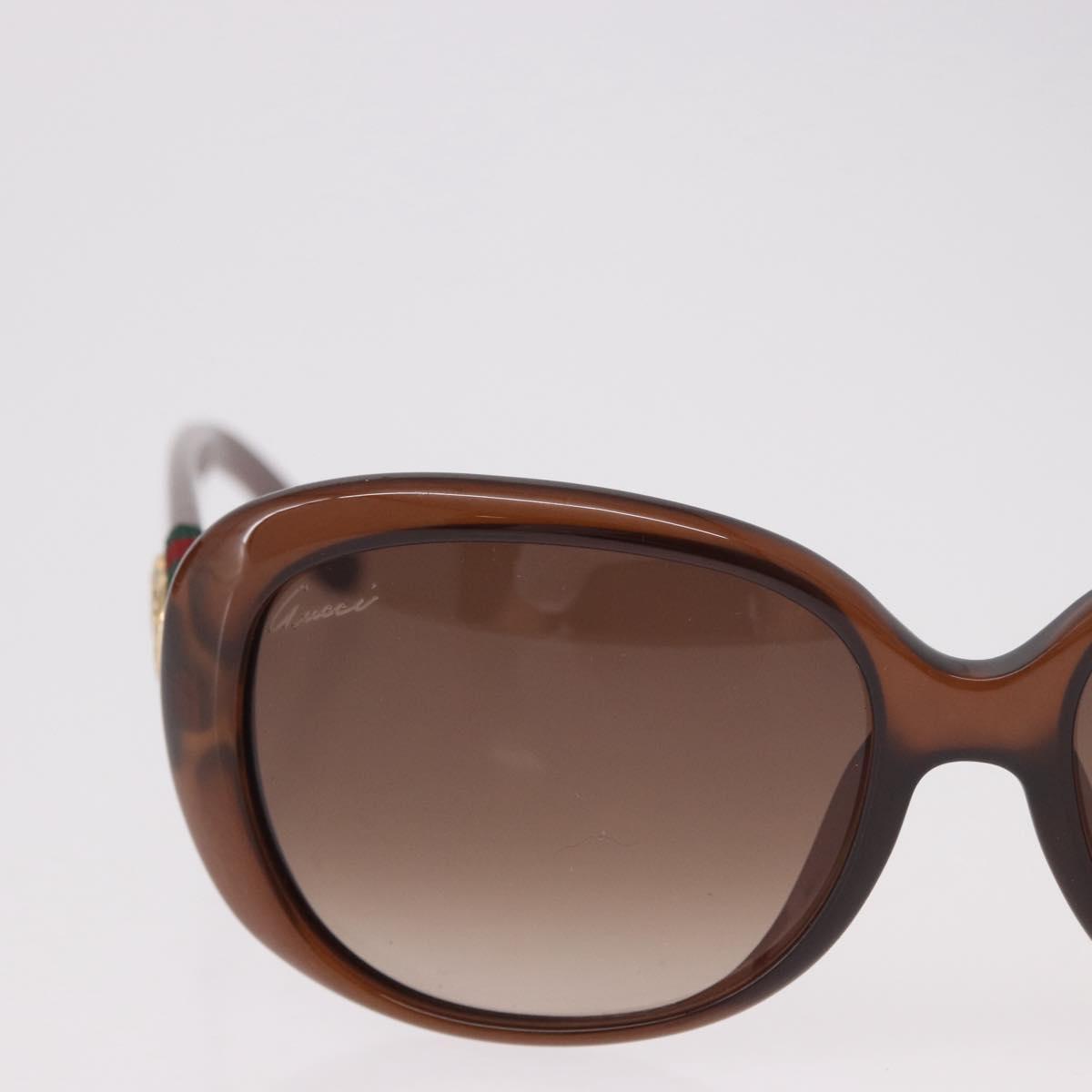 GUCCI Sunglasses plastic Black Auth bs35477