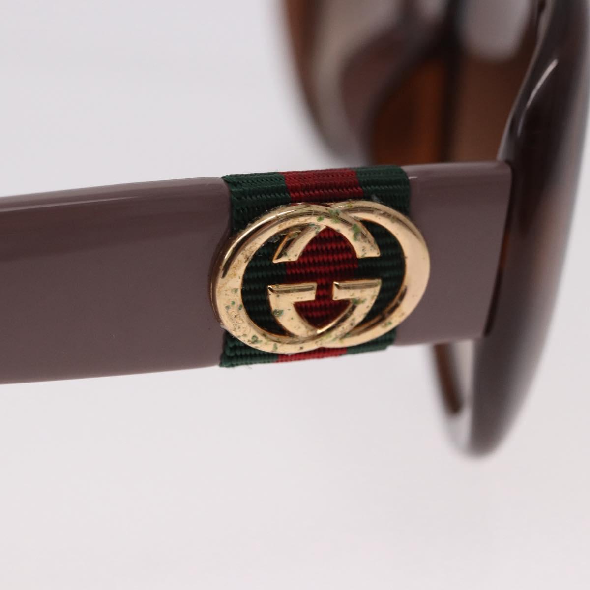 GUCCI Sunglasses plastic Black Auth bs35477