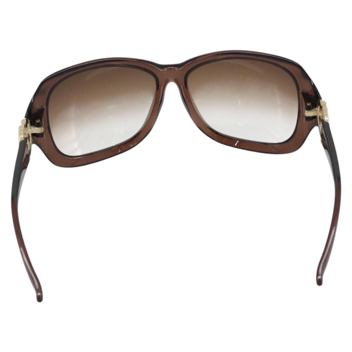 Christian Dior Gucci Burberry Sunglasses Plastic Metal 4 Set Brown Auth bs35484