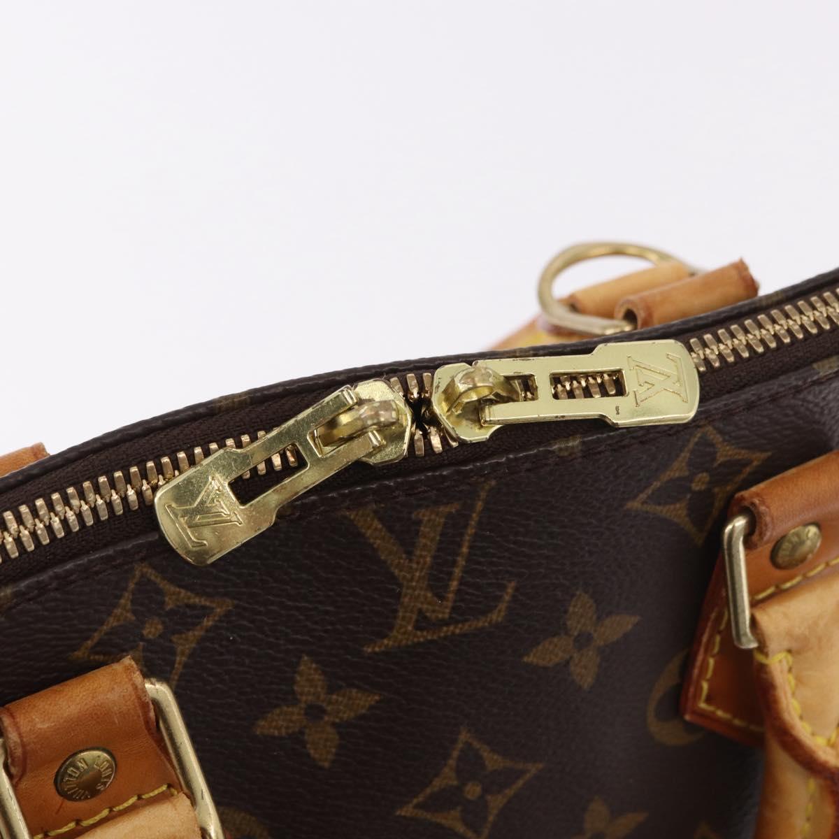 LOUIS VUITTON Monogram Alma Hand Bag M51130 LV Auth bs35485