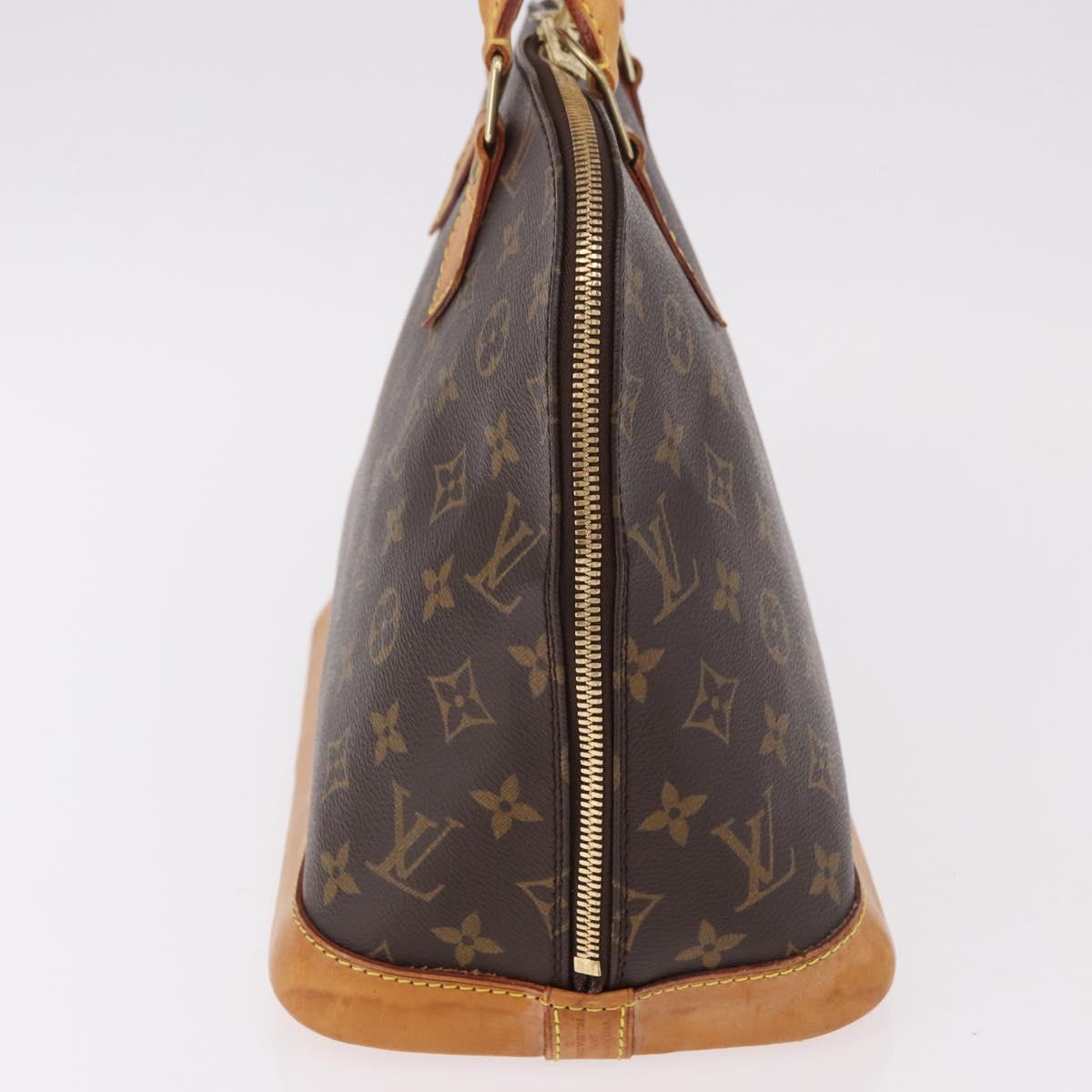 LOUIS VUITTON Monogram Alma Hand Bag M51130 LV Auth bs35485