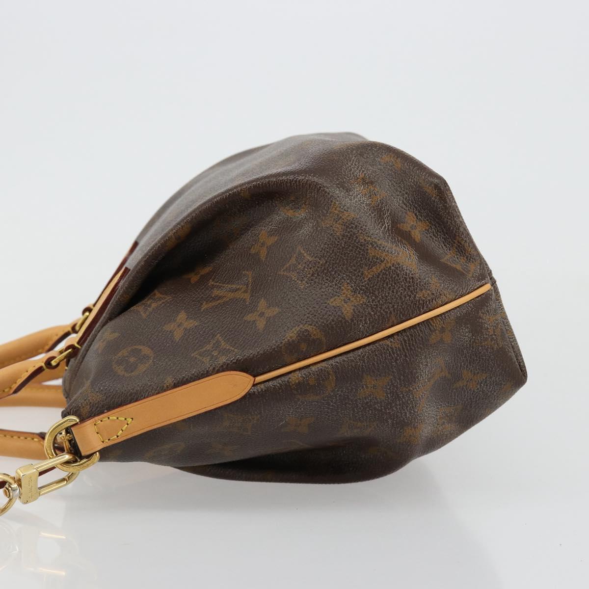 LOUIS VUITTON Monogram Turen PM Hand Bag 2way M48813 LV Auth bs35486