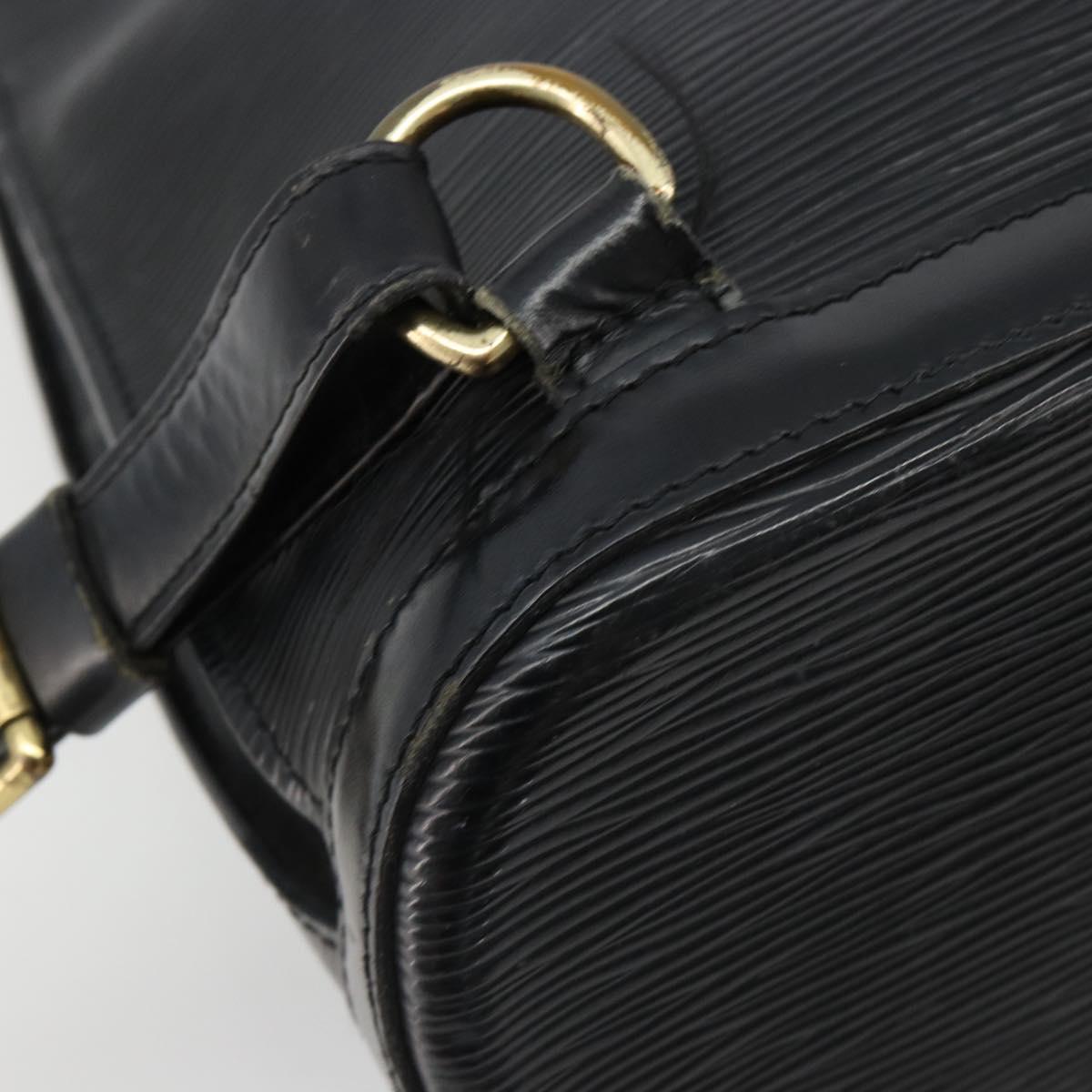 LOUIS VUITTON Epi Coblanc Shoulder Bag Black M52292 LV Auth bs35531