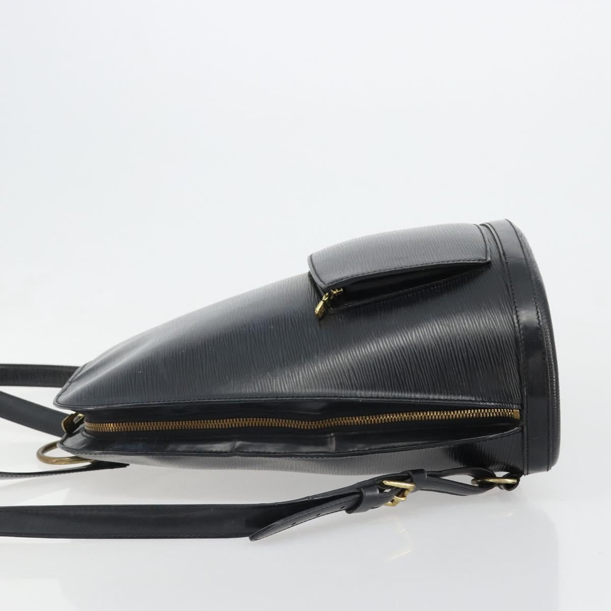 LOUIS VUITTON Epi Coblanc Shoulder Bag Black M52292 LV Auth bs35531