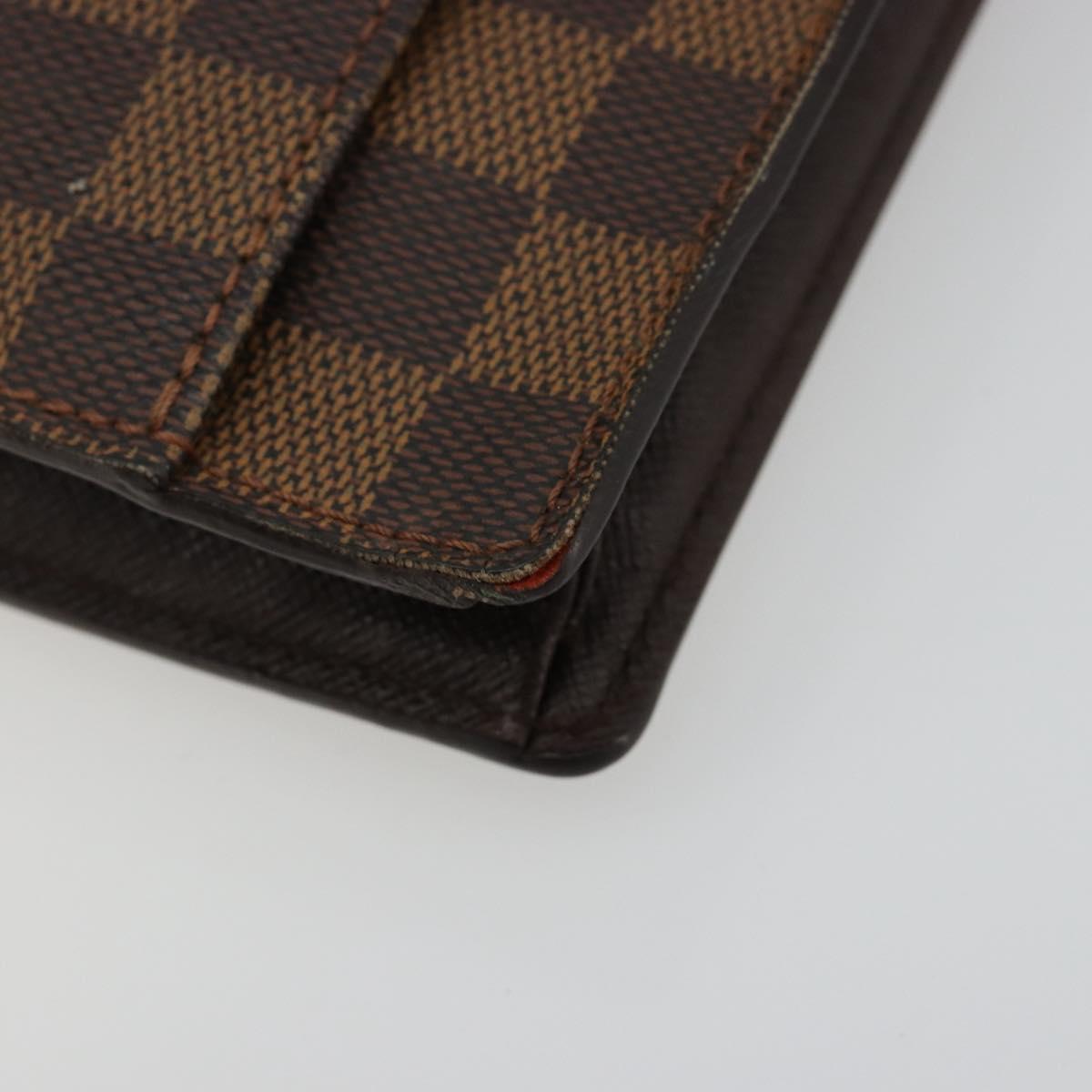 LOUIS VUITTON Damier Ebene Pimlico Shoulder Bag N45272 LV Auth bs35537