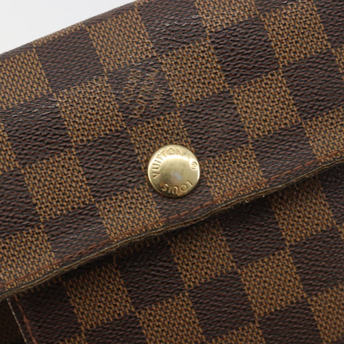 LOUIS VUITTON Damier Ebene Pimlico Shoulder Bag N45272 LV Auth bs35537