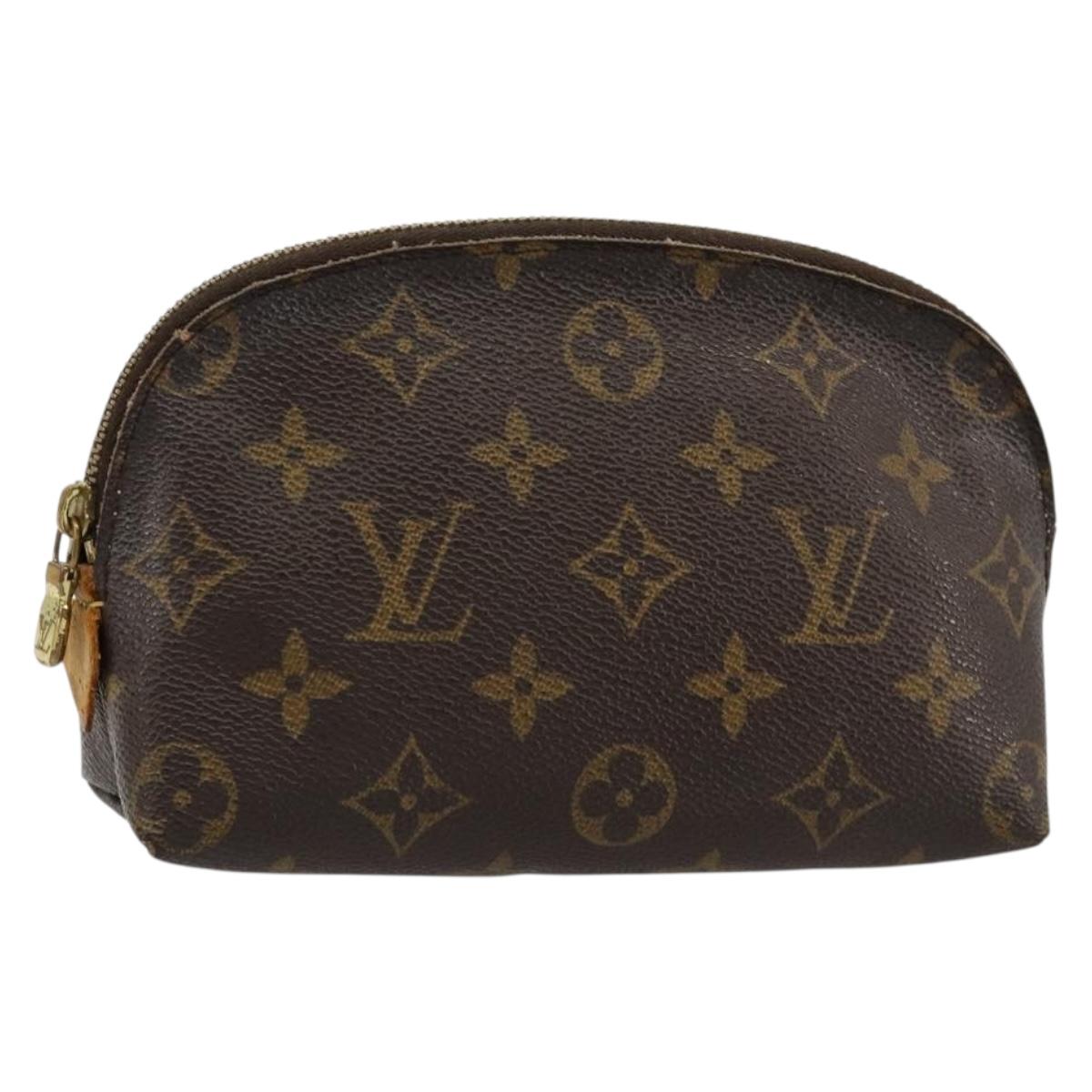 LOUIS VUITTON Monogram Pochette Cosmetic PM Pouch M43998 LV Auth bs35538