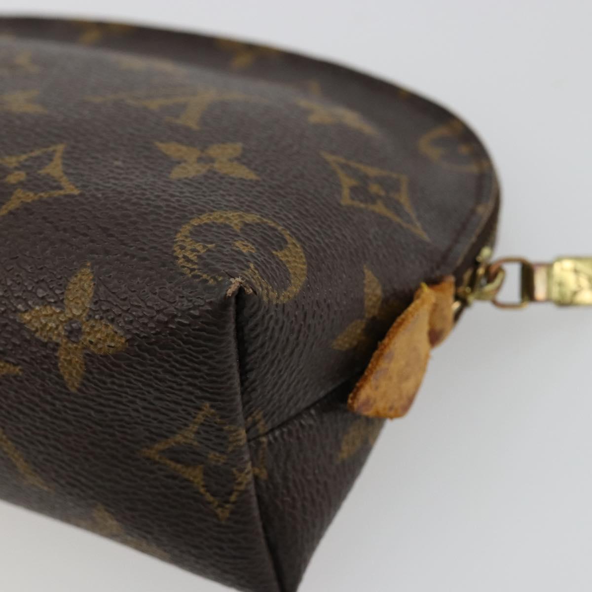 LOUIS VUITTON Monogram Pochette Cosmetic PM Pouch M43998 LV Auth bs35538