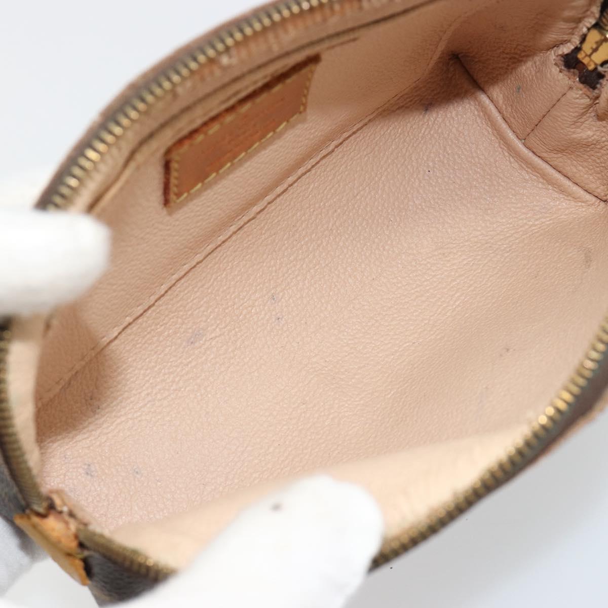 LOUIS VUITTON Monogram Pochette Cosmetic PM Pouch M43998 LV Auth bs35538