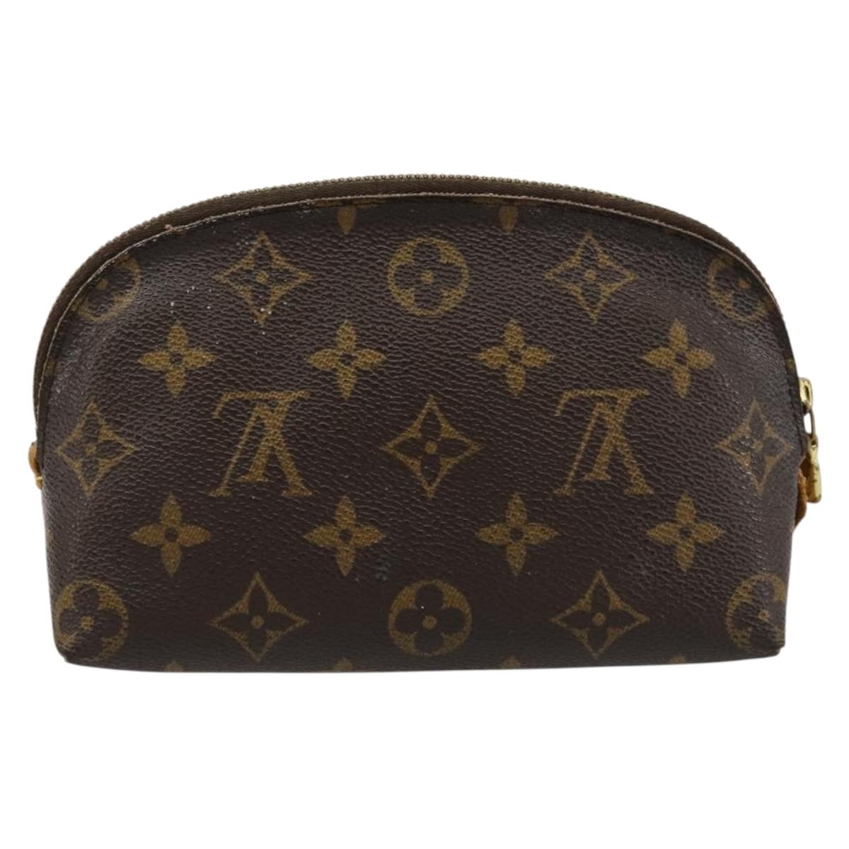 LOUIS VUITTON Monogram Pochette Cosmetic PM Pouch M43998 LV Auth bs35538