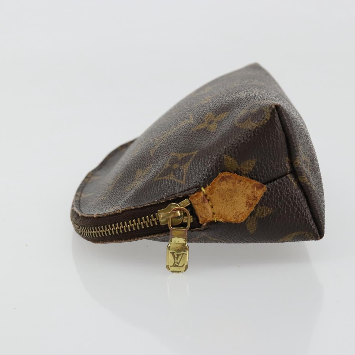 LOUIS VUITTON Monogram Pochette Cosmetic PM Pouch M43998 LV Auth bs35538