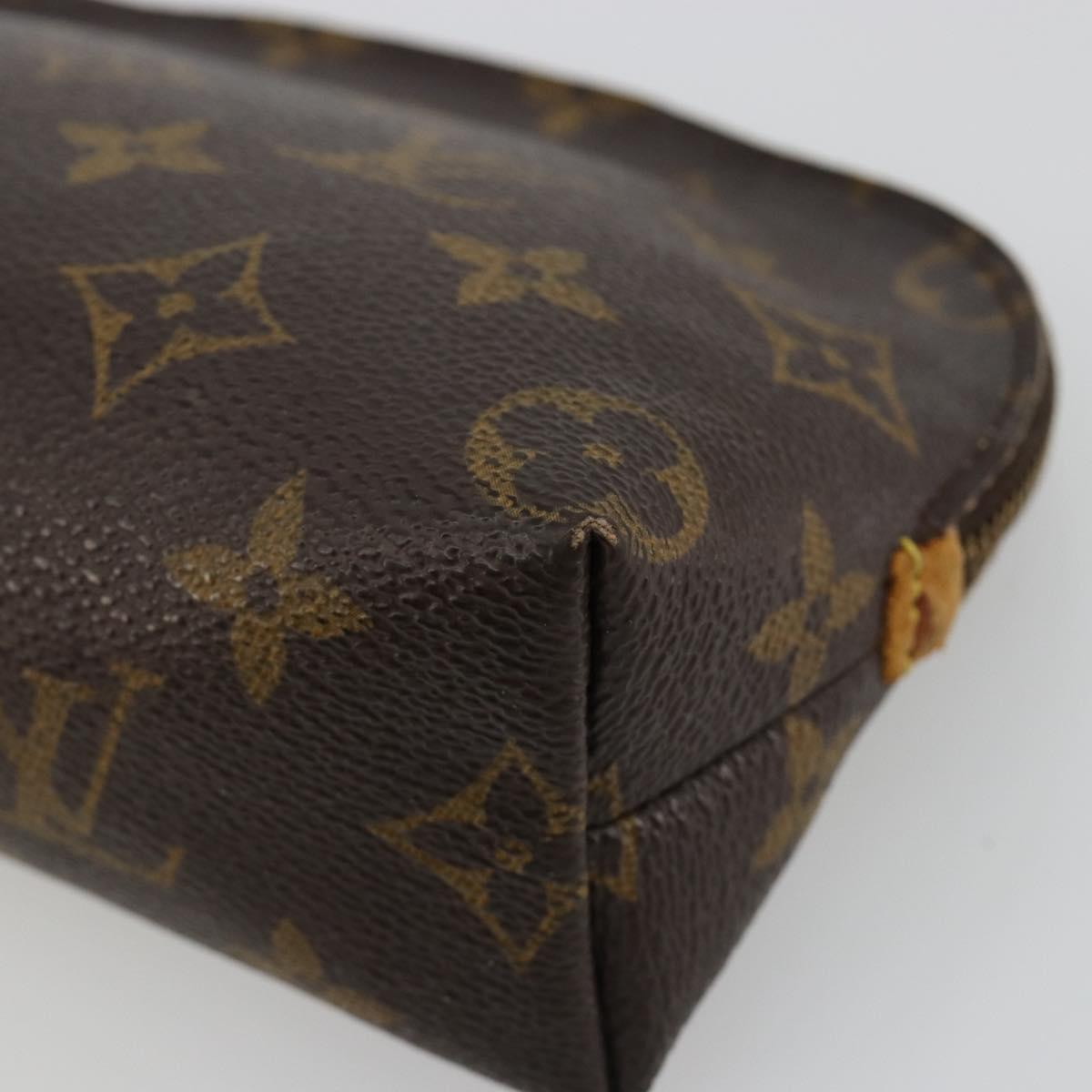 LOUIS VUITTON Monogram Pochette Cosmetic PM Pouch M43998 LV Auth bs35538