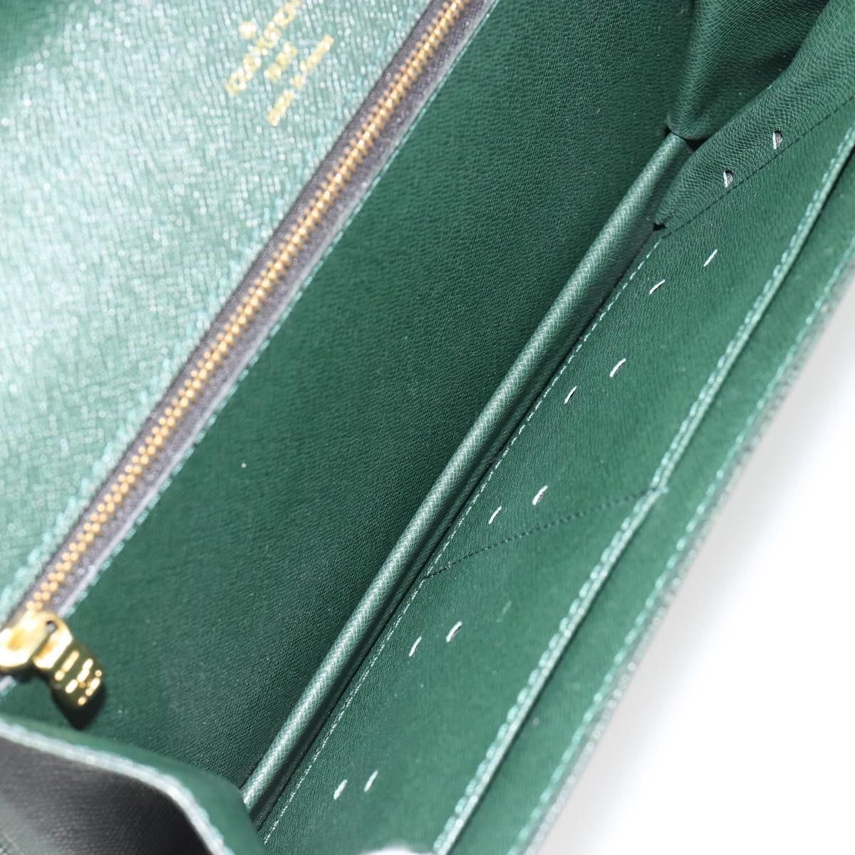 LOUIS VUITTON Taiga Pochette Kourad Clutch Bag Epicea M30194 LV Auth bs35554