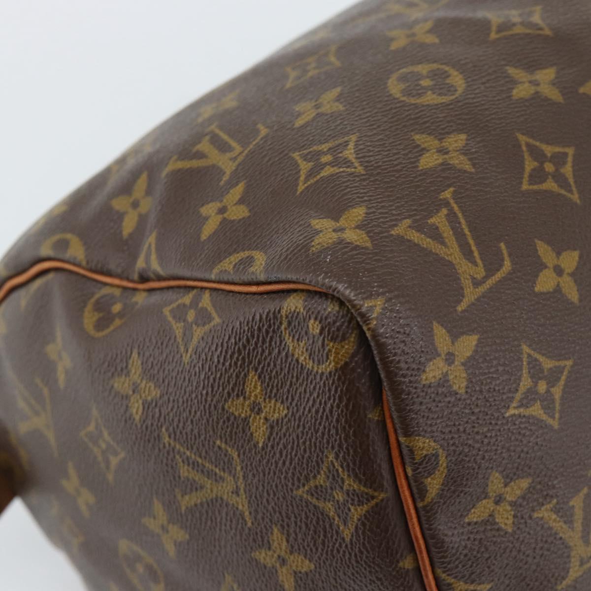 LOUIS VUITTON Monogram Speedy 30 Hand Bag M41526 LV Auth bs35557