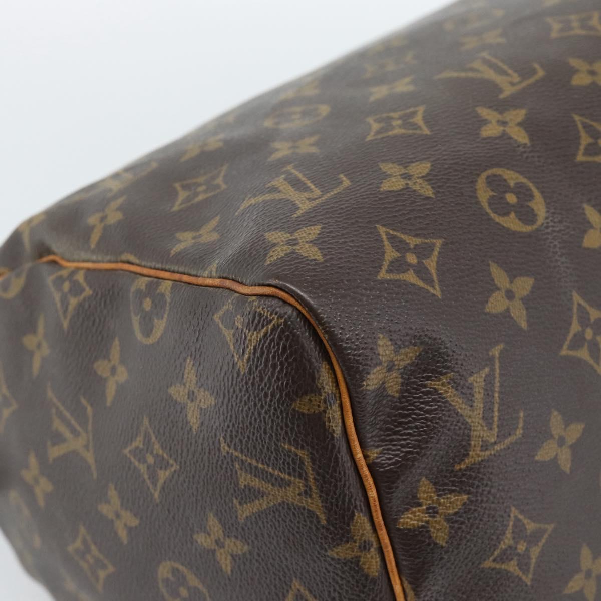 LOUIS VUITTON Monogram Speedy 30 Hand Bag M41526 LV Auth bs35558