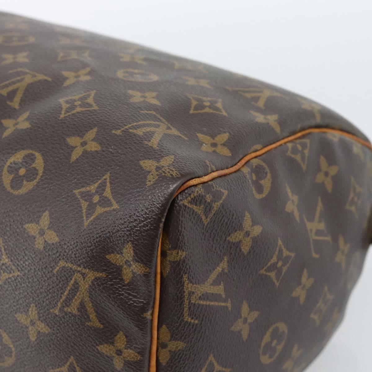 LOUIS VUITTON Monogram Speedy 30 Hand Bag M41526 LV Auth bs35558