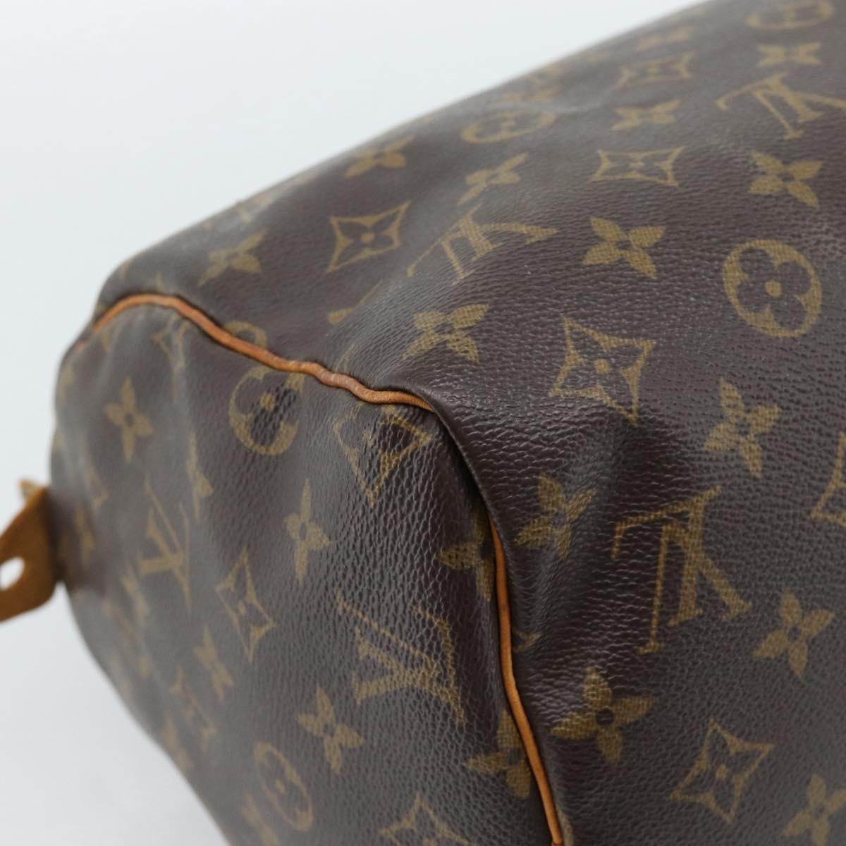 LOUIS VUITTON Monogram Speedy 30 Hand Bag M41526 LV Auth bs35558