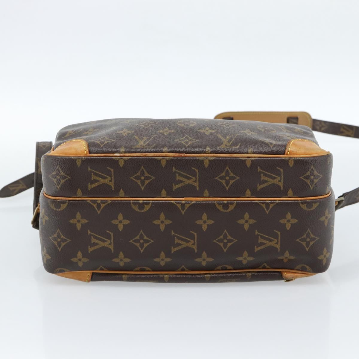 LOUIS VUITTON Monogram Nile Shoulder Bag M45244 LV Auth bs35559