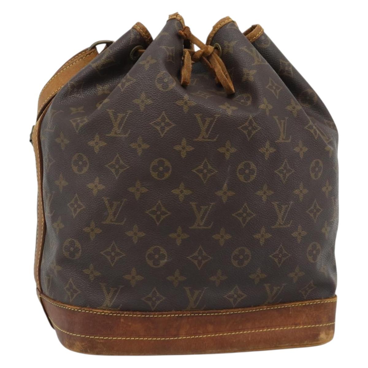 LOUIS VUITTON Monogram Noe Shoulder Bag M42224 LV Auth bs35560