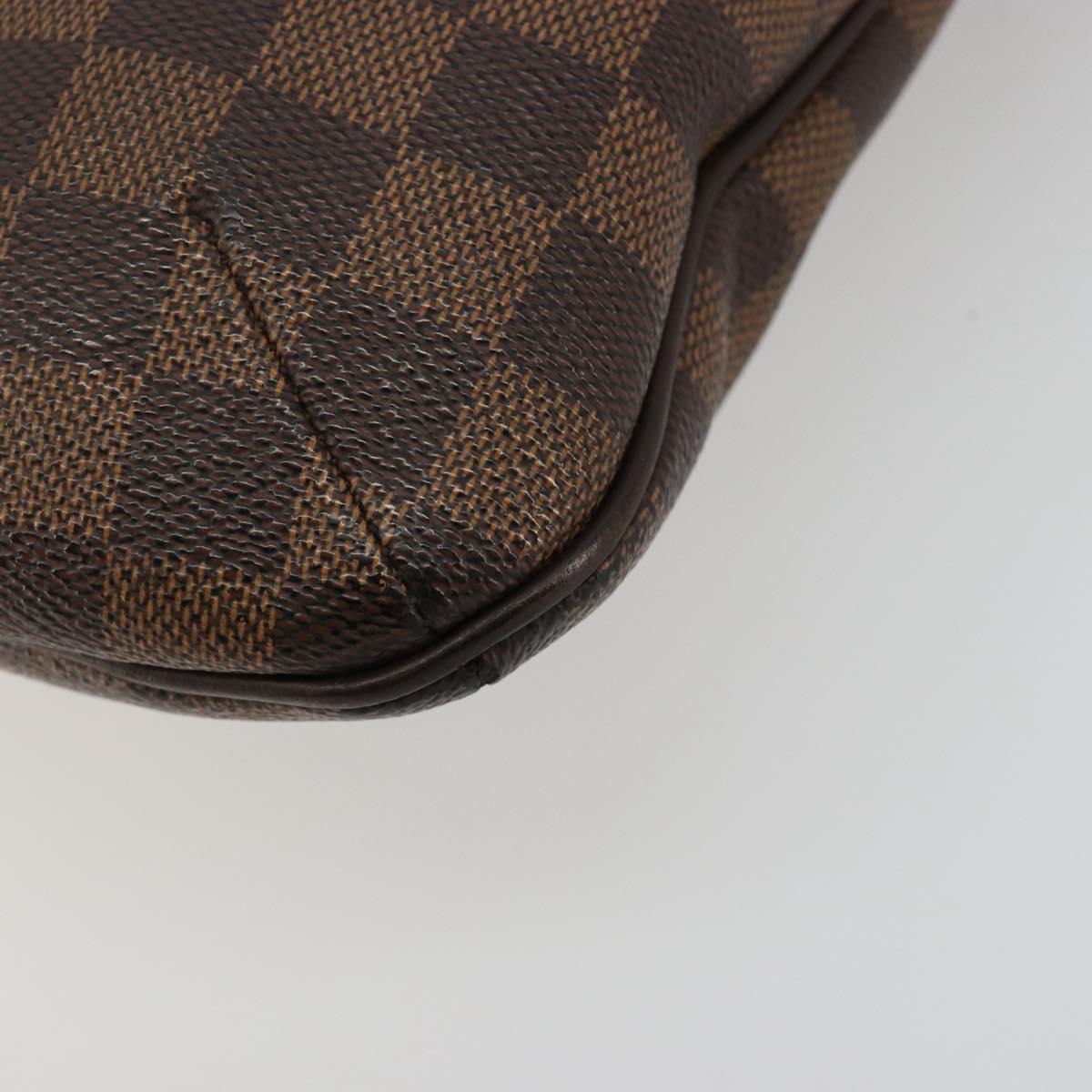 LOUIS VUITTON Damier Ebene Bloomsbury PM Shoulder Bag N42251 LV Auth bs35564