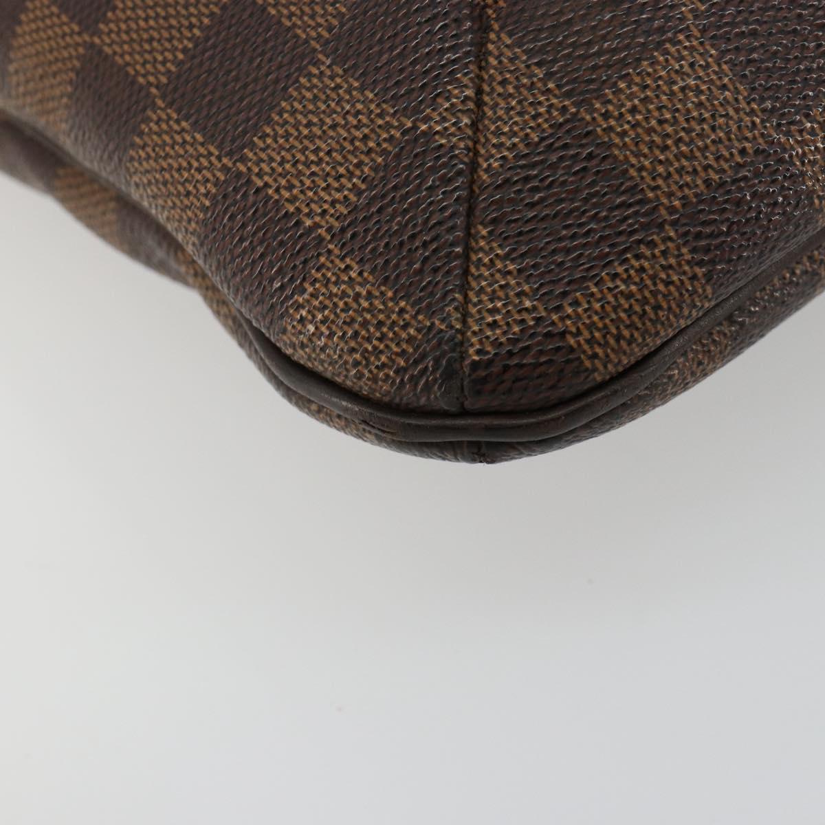 LOUIS VUITTON Damier Ebene Bloomsbury PM Shoulder Bag N42251 LV Auth bs35564