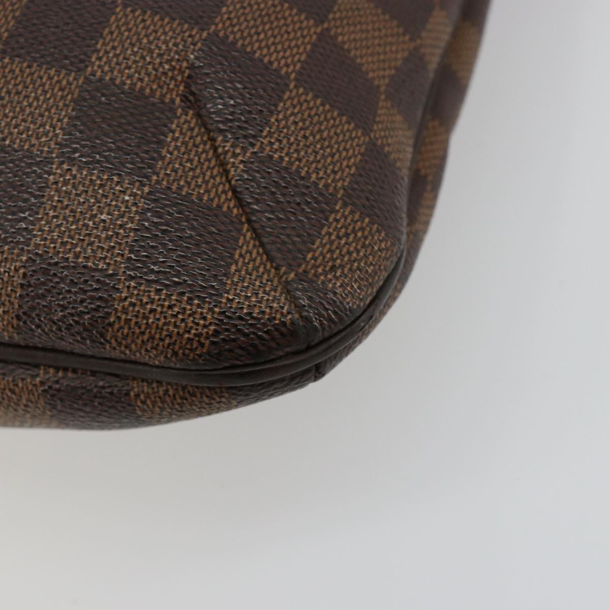 LOUIS VUITTON Damier Ebene Bloomsbury PM Shoulder Bag N42251 LV Auth bs35564