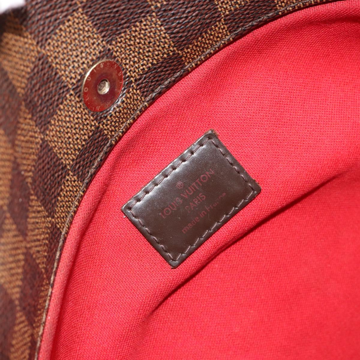 LOUIS VUITTON Damier Ebene Bloomsbury PM Shoulder Bag N42251 LV Auth bs35564