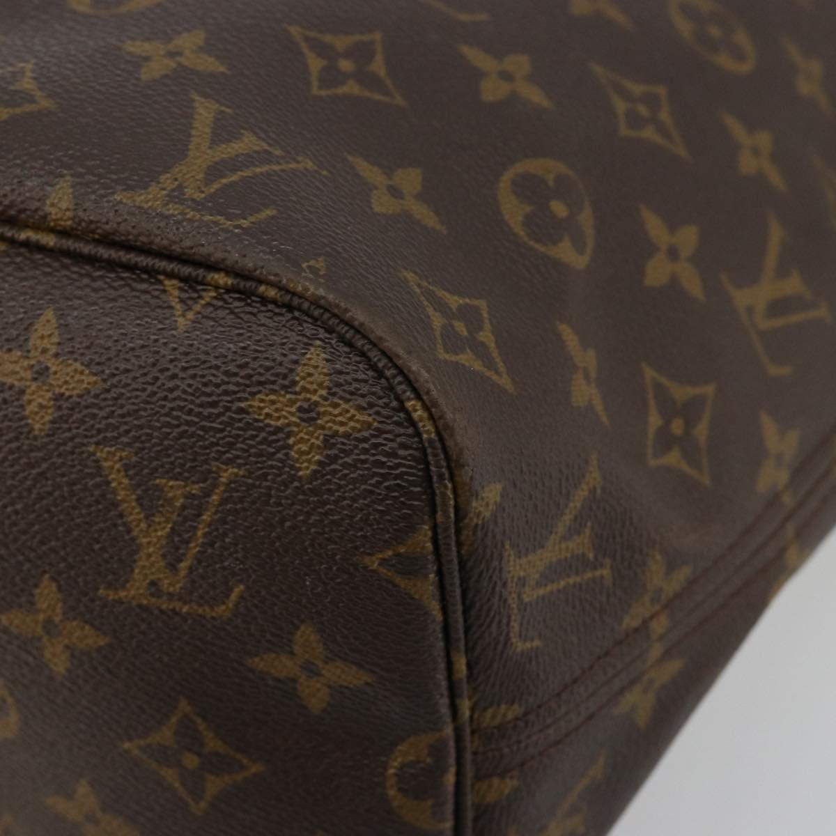 LOUIS VUITTON Monogram Neverfull MM Tote Bag M40156 LV Auth bs35567