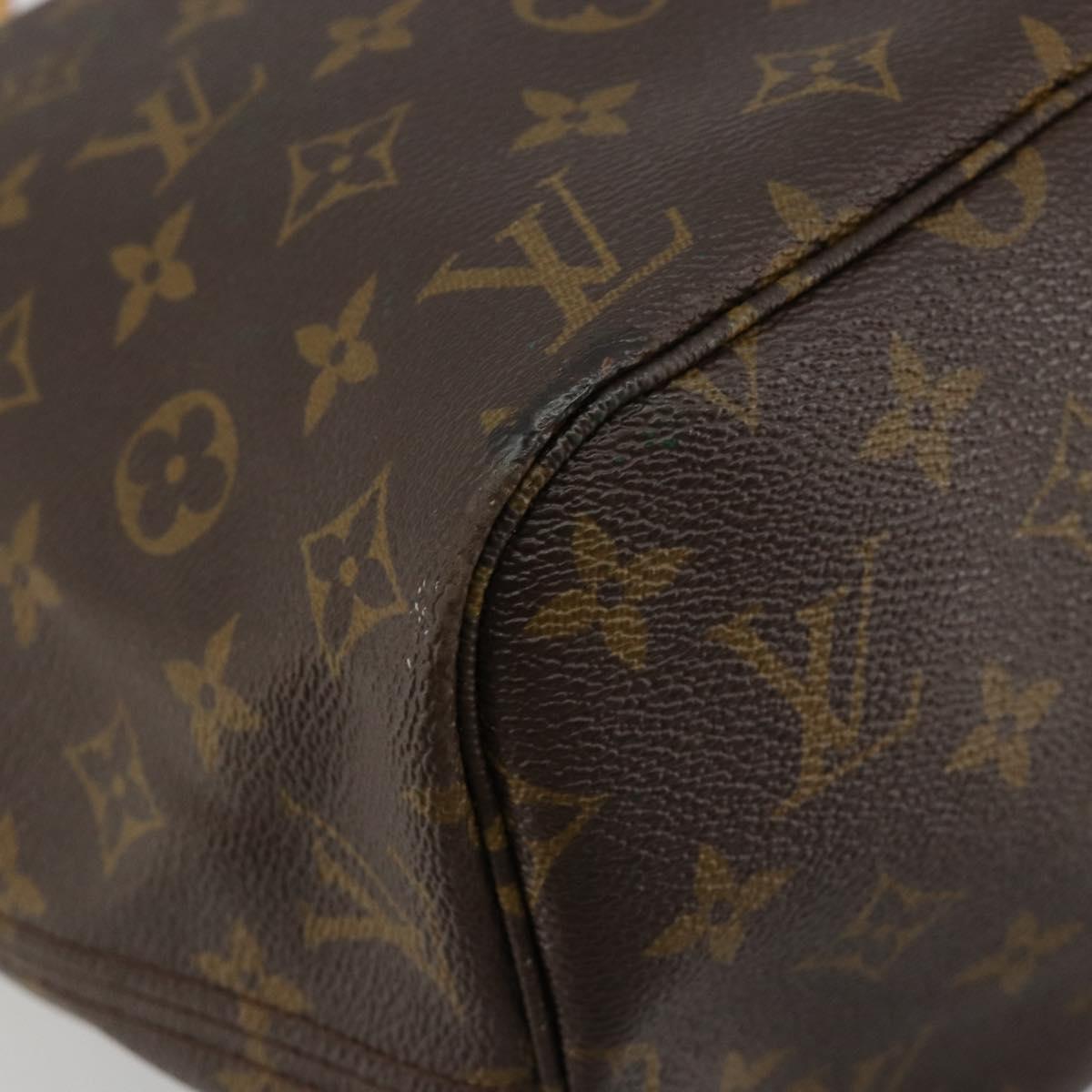 LOUIS VUITTON Monogram Neverfull MM Tote Bag M40156 LV Auth bs35567