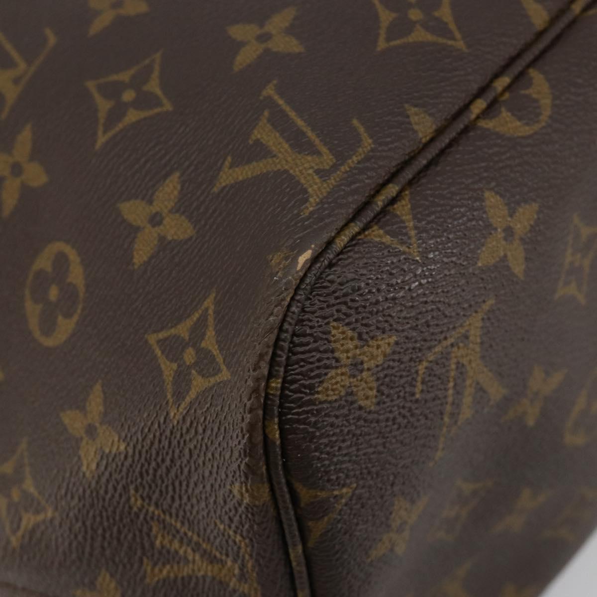 LOUIS VUITTON Monogram Neverfull MM Tote Bag M40156 LV Auth bs35567