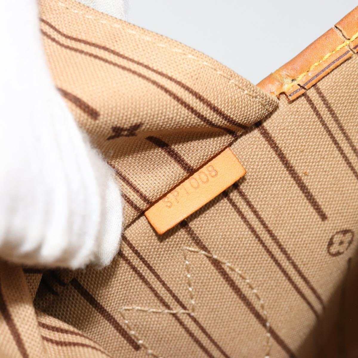 LOUIS VUITTON Monogram Neverfull MM Tote Bag M40156 LV Auth bs35567
