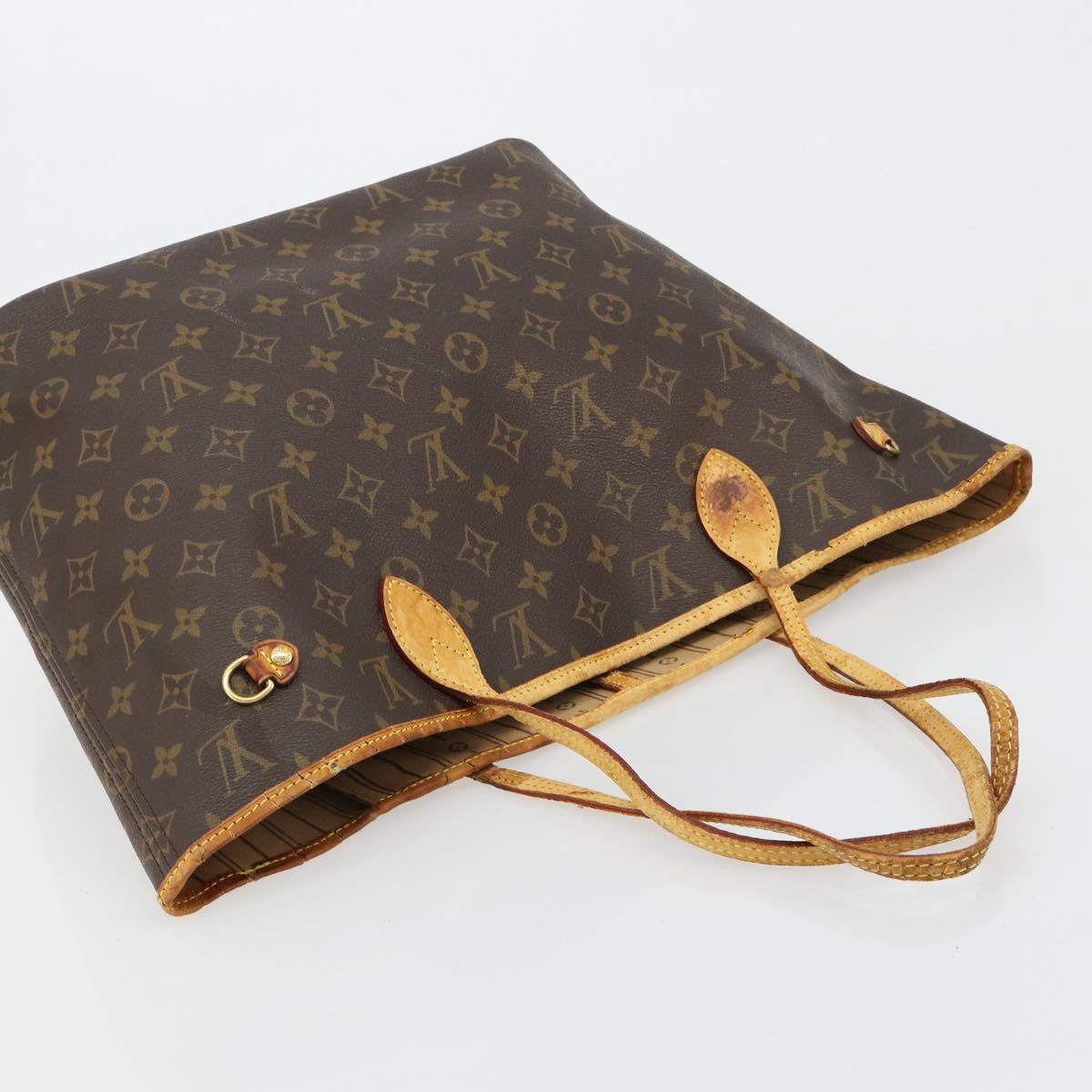 LOUIS VUITTON Monogram Neverfull MM Tote Bag M40156 LV Auth bs35567