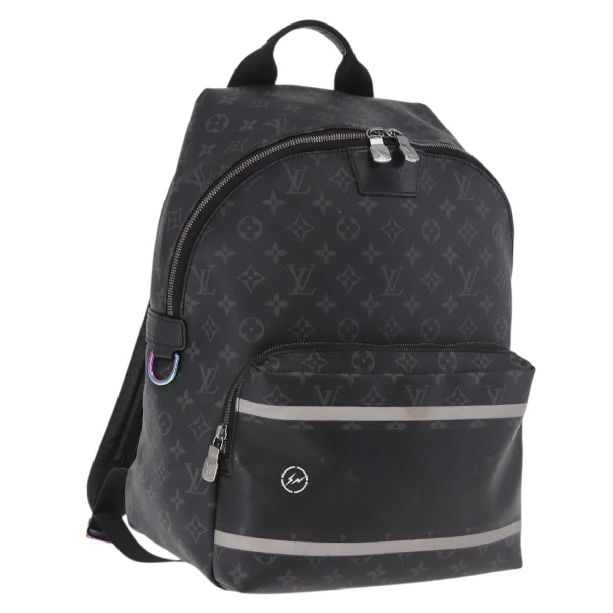 LOUIS VUITTON Monogram Eclipse Flash Apollo Backpack M43408 LV Auth bs35594