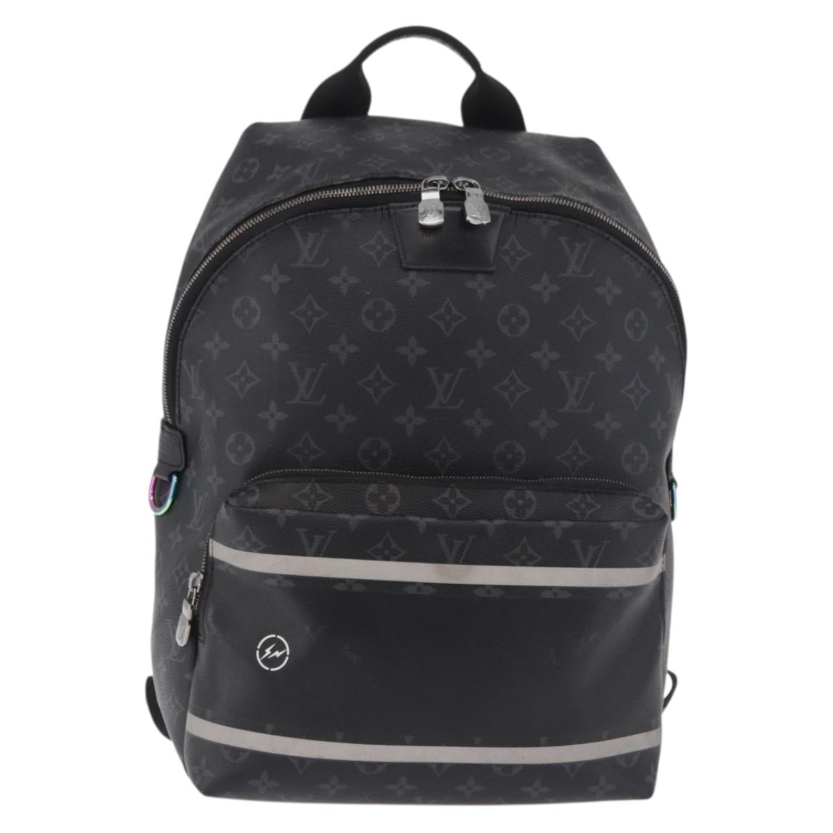 LOUIS VUITTON Monogram Eclipse Flash Apollo Backpack M43408 LV Auth bs35594