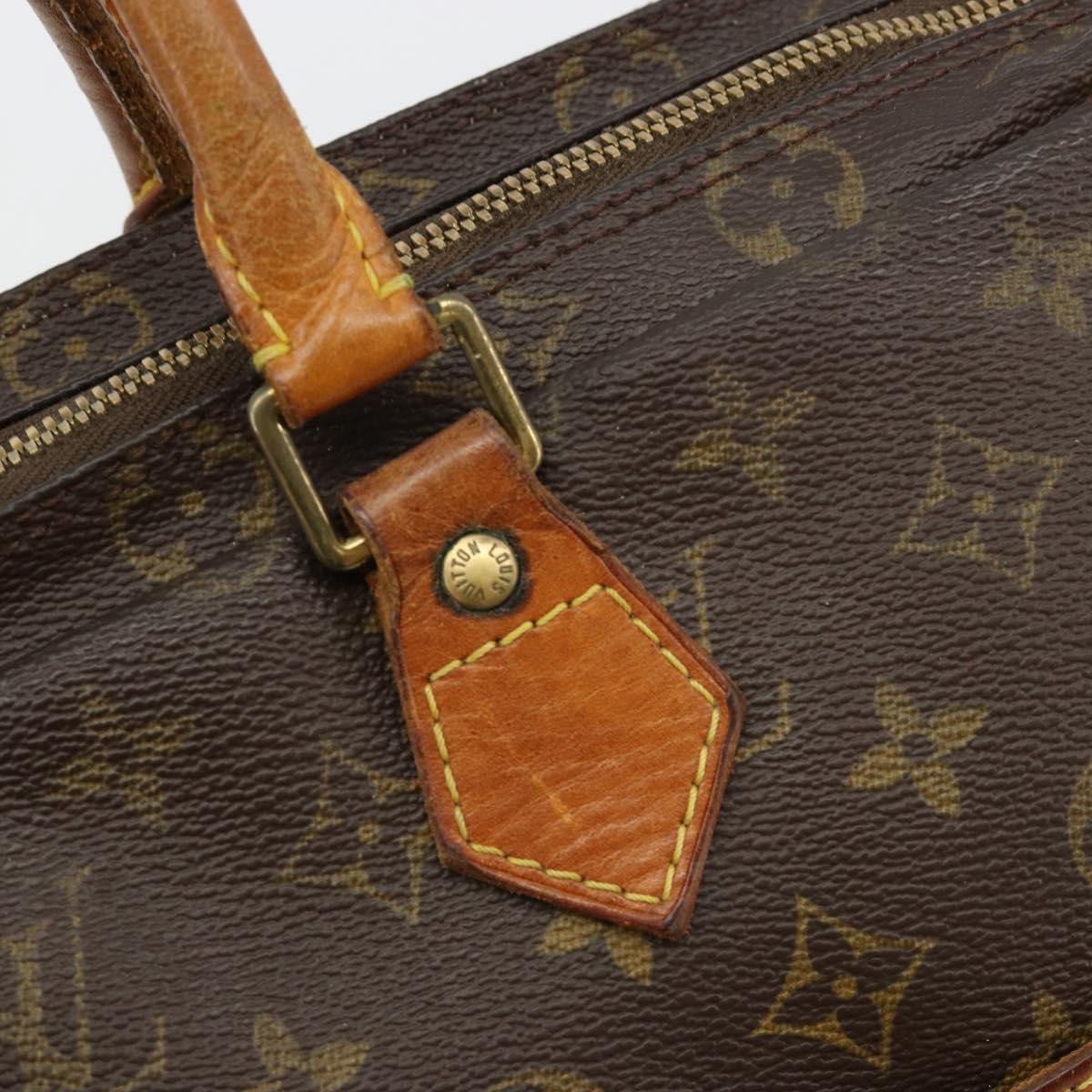 LOUIS VUITTON Monogram Porte Documents Voyage 2 Compartments M53362 Auth bs35595