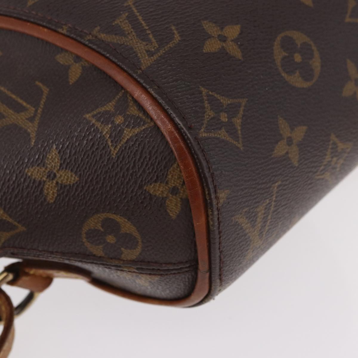 LOUIS VUITTON Monogram Ellipse Sac A Dos Shoulder Bag M51125 LV Auth bs35596