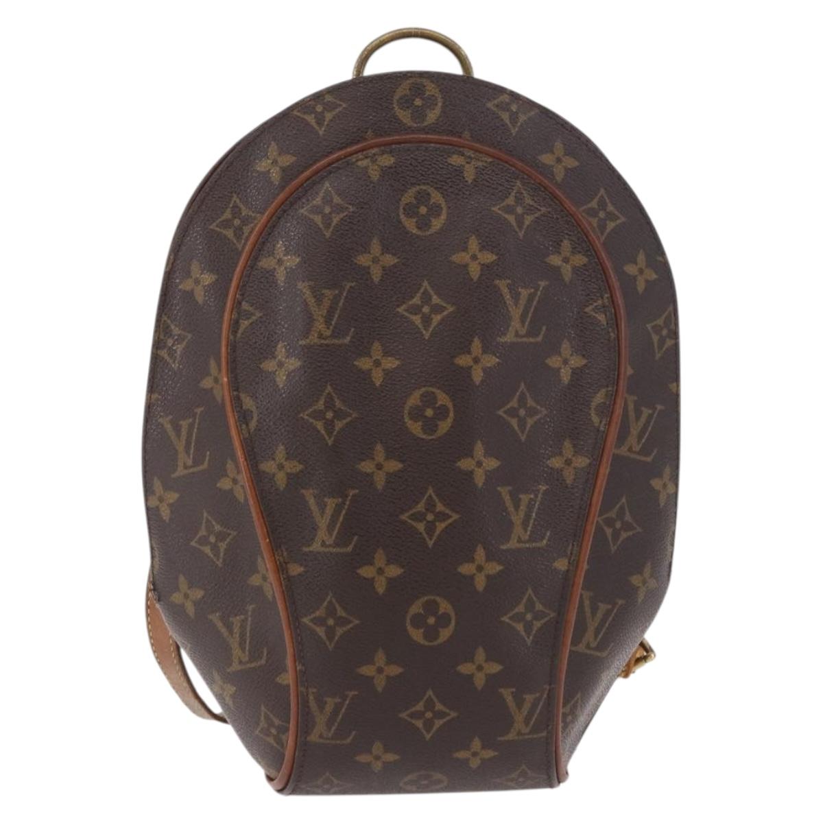 LOUIS VUITTON Monogram Ellipse Sac A Dos Shoulder Bag M51125 LV Auth bs35596