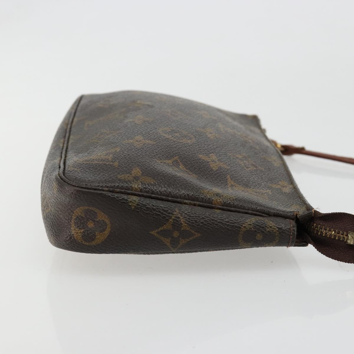 LOUIS VUITTON Monogram Pochette Accessoires Pouch M51980 LV Auth bs35597