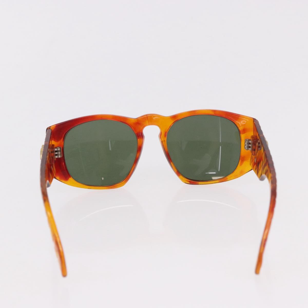 CHANEL Sunglasses plastic 2 Set Black Brown CC Auth bs35606