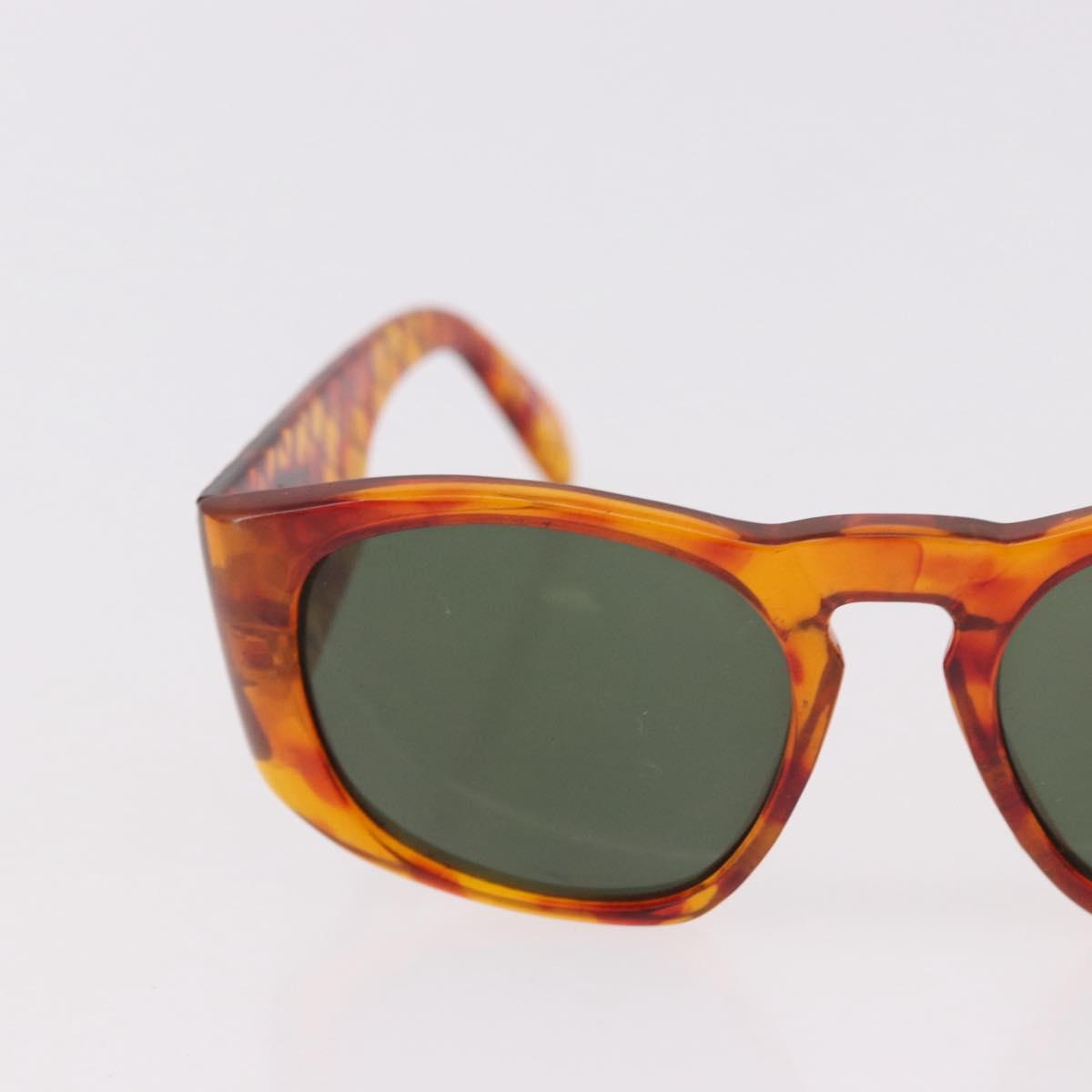 CHANEL Sunglasses plastic 2 Set Black Brown CC Auth bs35606
