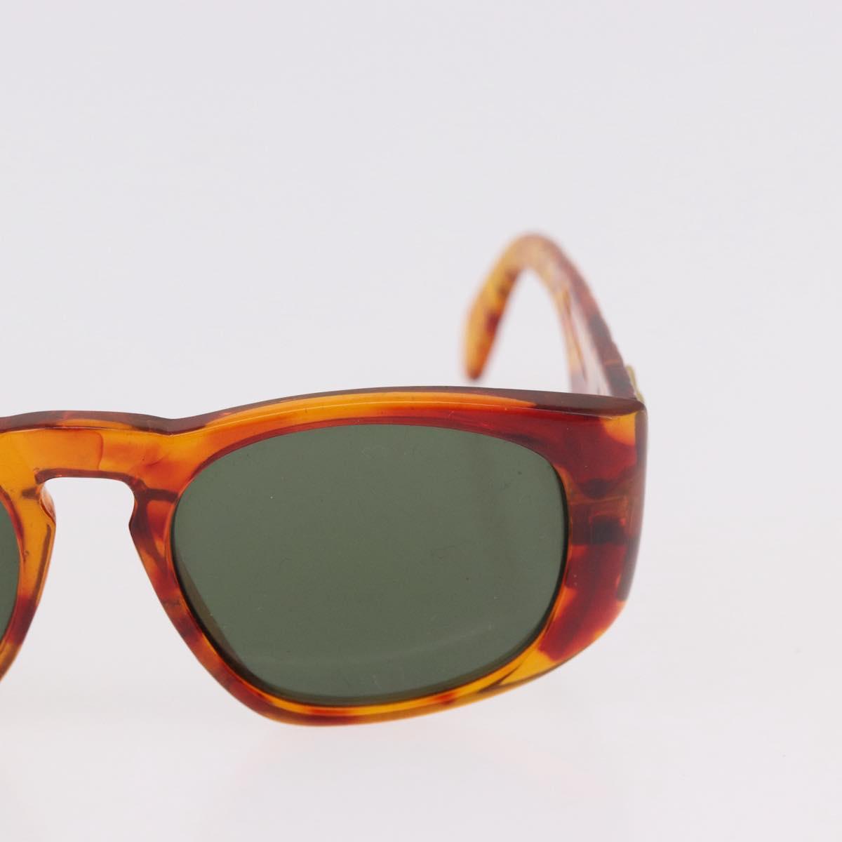 CHANEL Sunglasses plastic 2 Set Black Brown CC Auth bs35606