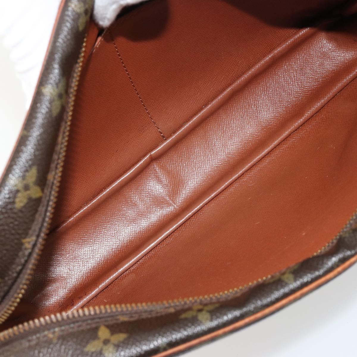 LOUIS VUITTON Monogram Compiegne 28 Clutch Bag M51845 LV Auth bs35609